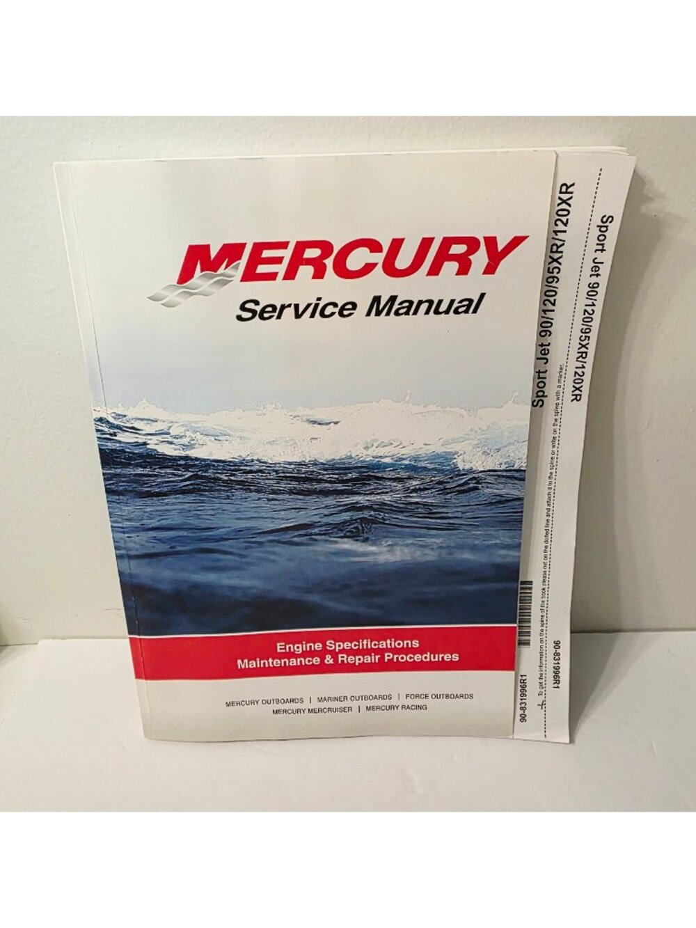 Mercury Sport Jet 90 120 95XR 120XR Service Manual OEM 90-831996R1